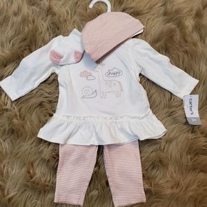 NWT Carters baby girl outfit